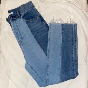 PacSun two tone jeans: Perfect condition only wore a couple times.